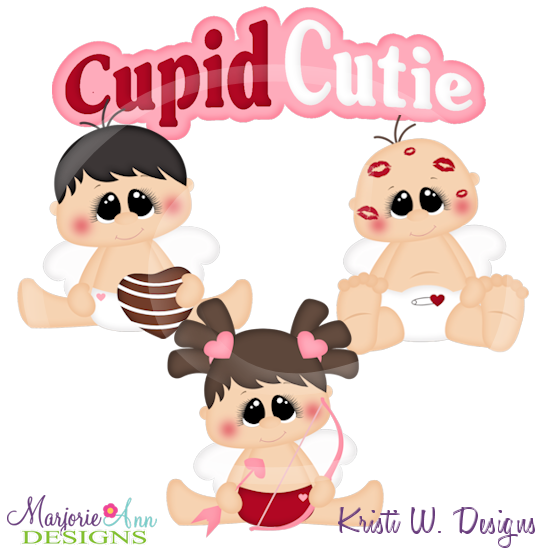 Cupid Cuties Cutting Files-Includes Clipart - Click Image to Close